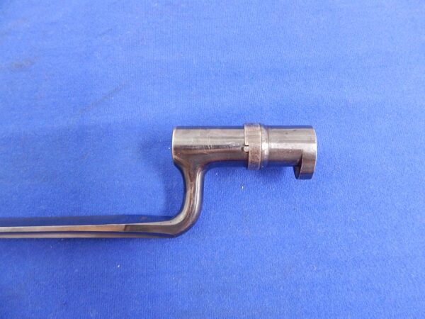 US Civil War 58 Caliber Musket Bayonet Blued - Image 9