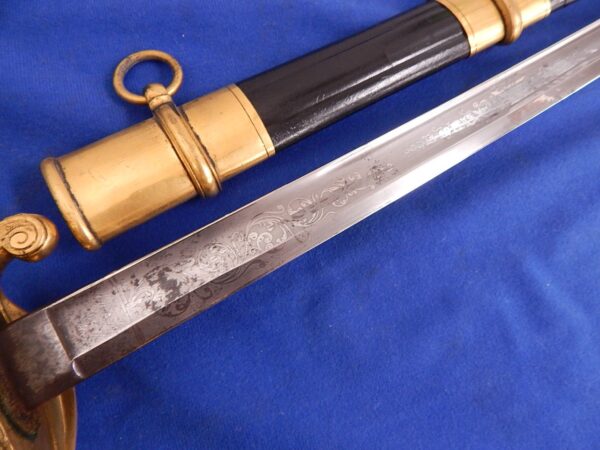 Ames M-1850 Foot Officers Sword W/S - Image 3