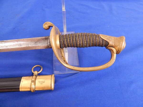 Ames M-1850 Foot Officers Sword W/S - Image 7