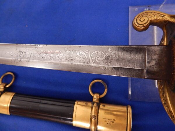 Ames M-1850 Foot Officers Sword W/S - Image 9
