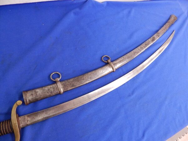 Ames 1863 Dated Light Artillery Saber W/S - Image 2