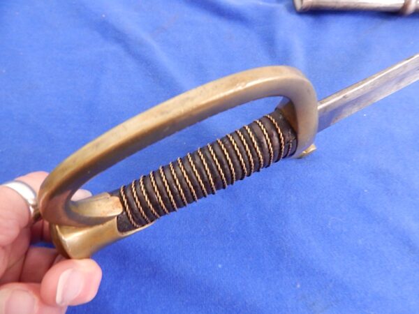 Ames 1863 Dated Light Artillery Saber W/S - Image 4