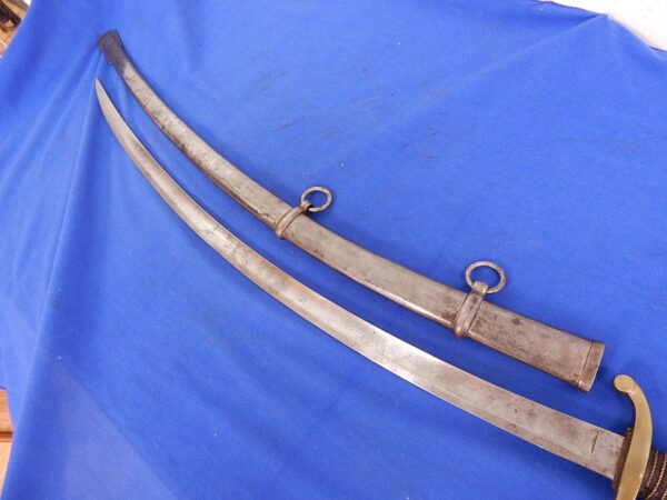 Ames 1863 Dated Light Artillery Saber W/S - Image 6