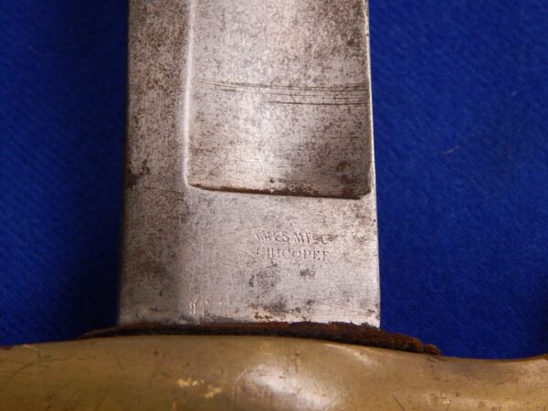Ames 1863 Dated Light Artillery Saber W/S - Image 9