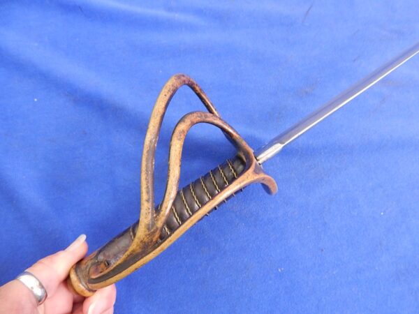 Ames 1863 Dated Cavalry Saber - Image 5