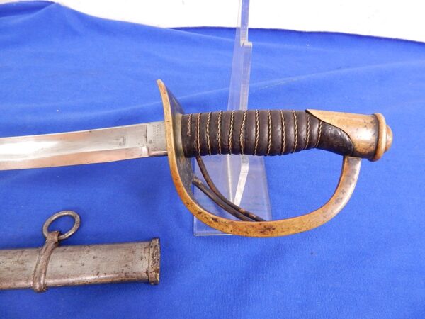Ames 1863 Dated Cavalry Saber - Image 6