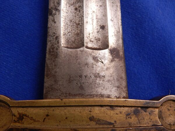 Ames 1843 Dated Short Artillery Sword W/S - Image 7