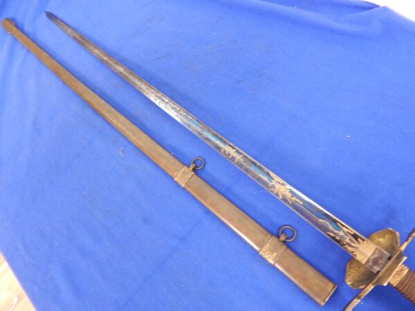 Widmann Eagle Head Officers Sword W/S - Image 9