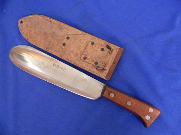 USMC WWII Medical Corpsman Bolo Knife W/S - Image 10