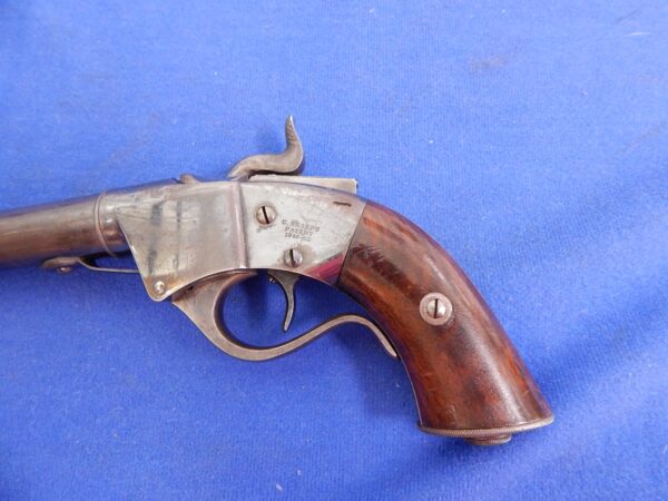 Sharps Breech Loading Single Shot Pistol - Image 6