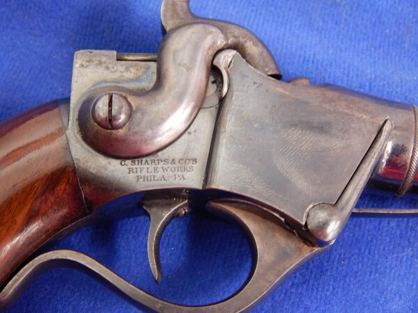Sharps Breech Loading Single Shot Pistol - Image 10