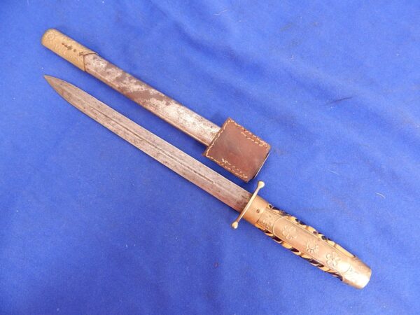 Chinese WWII Era Officers Dagger - Image 7