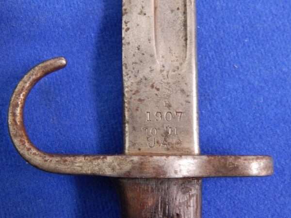 British P-1907 SMLE Hooked Quillion Bayonet W/S - Image 8