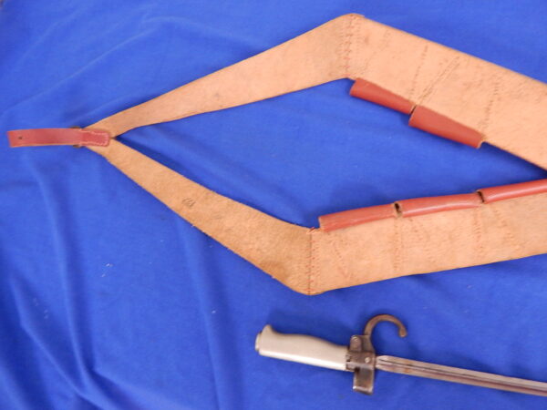 French M-1907/35 N.African Spahi Bandoleer W/Bayonet - Image 14