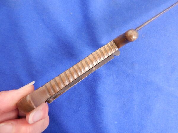 US Civil War Turner Rifle Saber Bayonet - Image 4