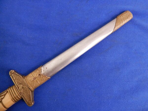 Chinese WWII Era Air Force Dagger W/S - Image 2