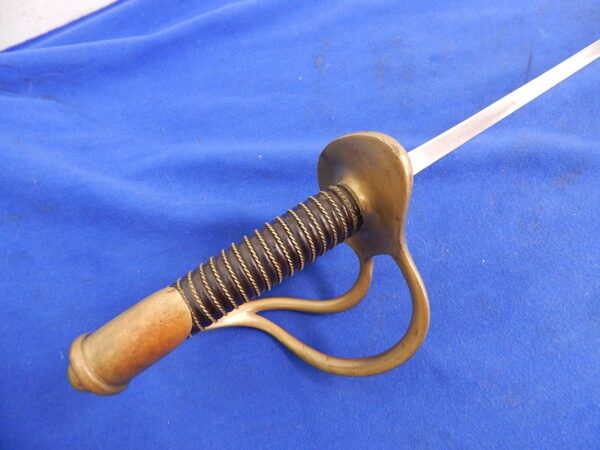 Ames 1858 Dated Heavy Cavalry Saber W/S - Image 4