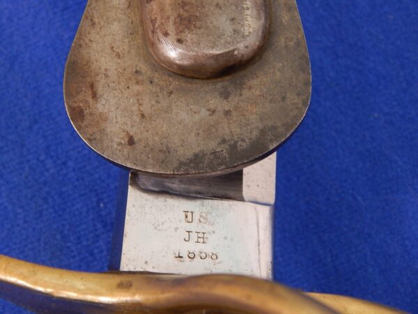 Ames 1858 Dated Heavy Cavalry Saber W/S - Image 9