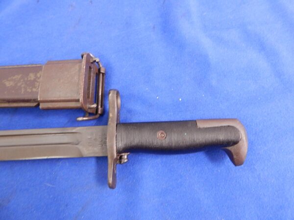 US M-1942 16" Garand Rifle Bayonet W/S OL 1942 - Image 5