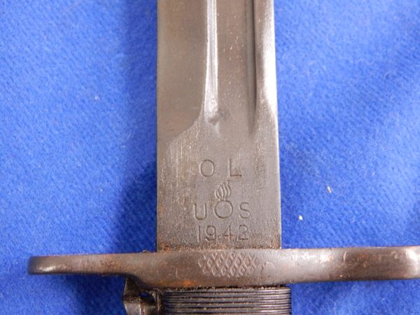 US M-1942 16" Garand Rifle Bayonet W/S OL 1942 - Image 7