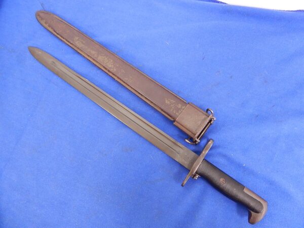 US M-1942 16" Garand Rifle Bayonet W/S OL 1942 - Image 8
