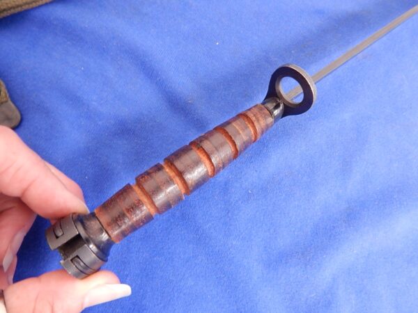 Japanese Manufactured Long Blade M-1 Carbine Bayonet W/S - Image 3