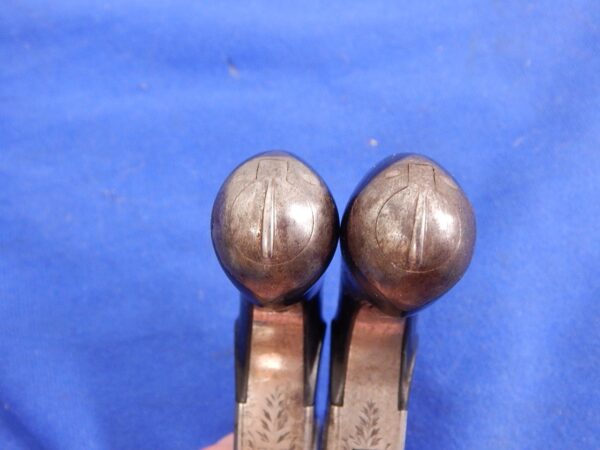 Cased Pair of Belgium Manufactured Persussion Single Shot Pistols - Image 18