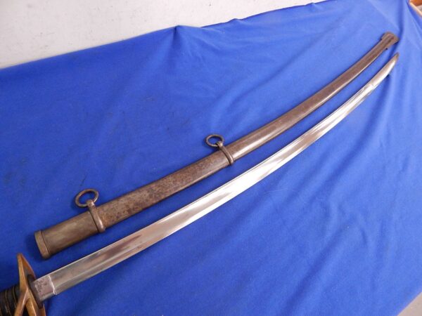 Ames 1862 Dated Light Cavalry Saber W/S - Image 2