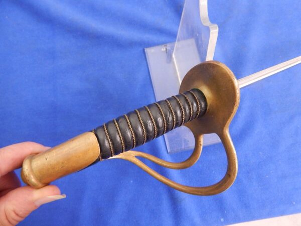 Ames 1862 Dated Light Cavalry Saber W/S - Image 3