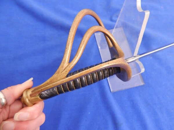 Ames 1862 Dated Light Cavalry Saber W/S - Image 4