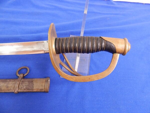 Ames 1862 Dated Light Cavalry Saber W/S - Image 5