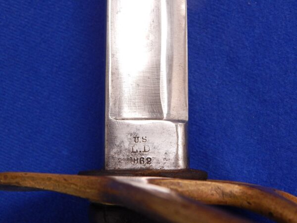 Ames 1862 Dated Light Cavalry Saber W/S - Image 7
