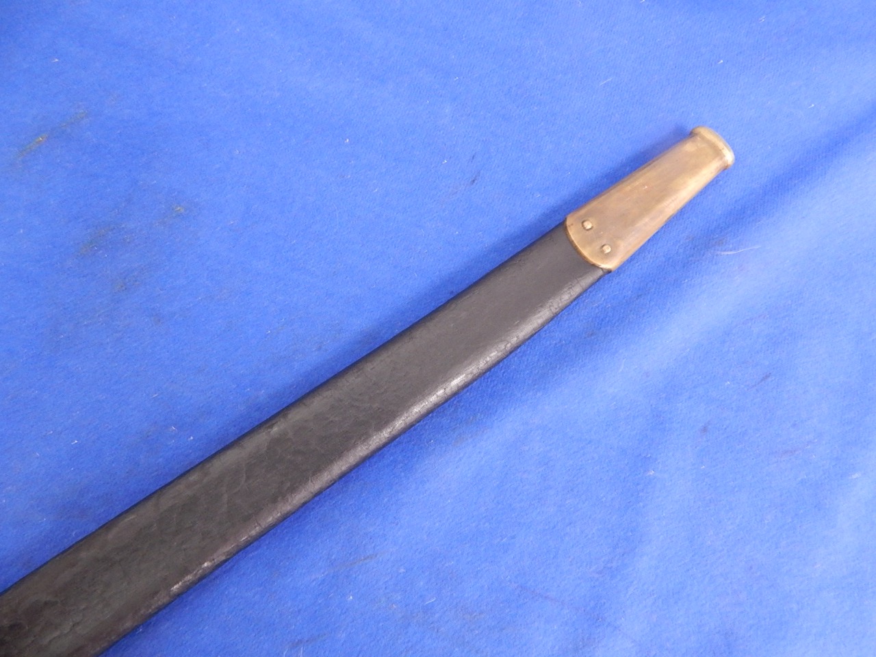 US Civil War Remington Zouave Rifle Saber Bayonet Scabbard - Image 3