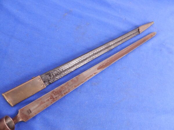 US M-1816 Nathan Starr Musket Socket Bayonet W/S - Image 3