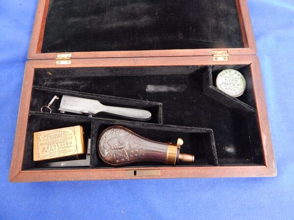Colt M-1862 Police Revolver Factory Casee & Accessories - Image 4