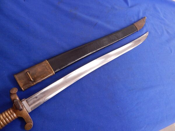 Mississippi Rifle Snell Alteration Saber Bayonet W/S - Image 2