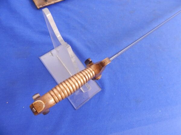 Mississippi Rifle Snell Alteration Saber Bayonet W/S - Image 4