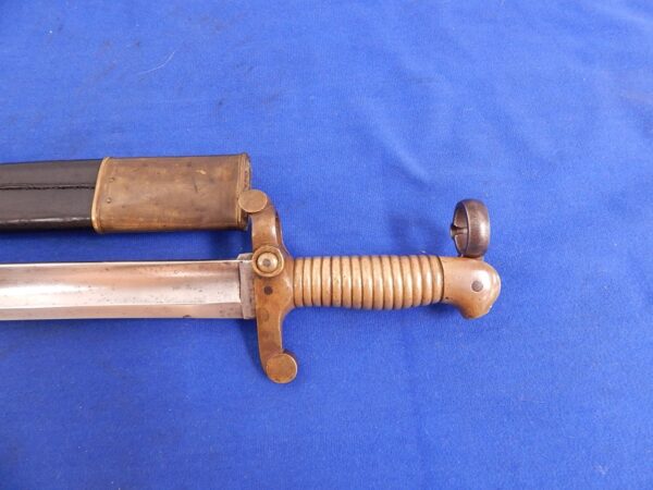 Mississippi Rifle Snell Alteration Saber Bayonet W/S - Image 5