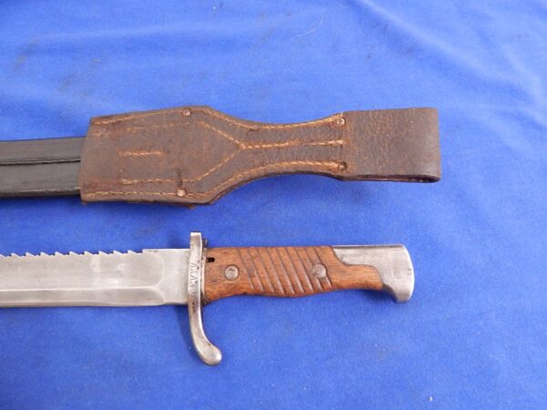 German M-98/02 Saback Bayonet W/S & Frog - Image 5
