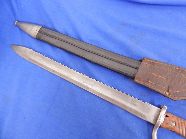 German M-98/02 Saback Bayonet W/S & Frog - Image 6