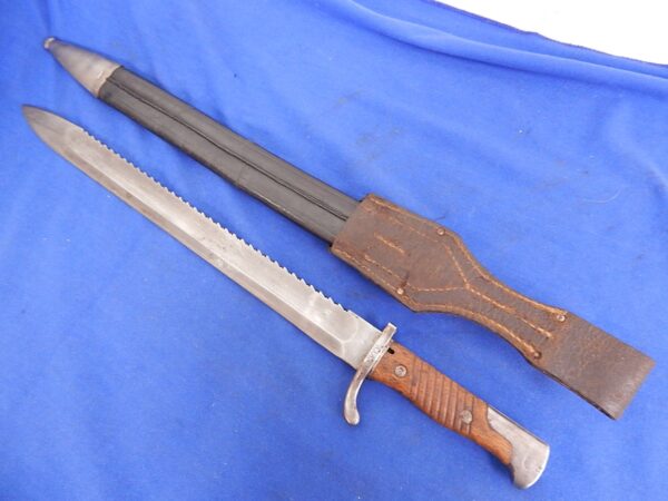 German M-98/02 Saback Bayonet W/S & Frog - Image 7