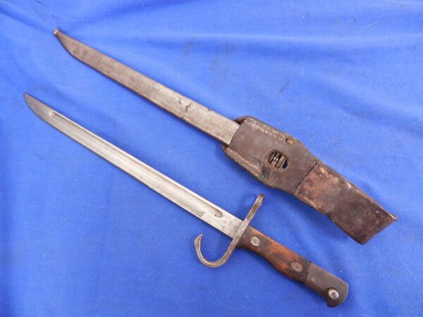 Japanese Arsenal Marked Training Bayonet W/S & Frog - Image 8