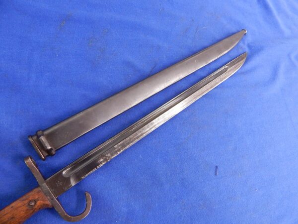 Japanese Type 30 Arisaka Rifle Bayonet W/S Jinsen To Teach - Image 2