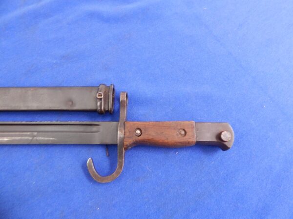 Japanese Type 30 Arisaka Rifle Bayonet W/S Jinsen To Teach - Image 7
