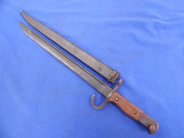 Japanese Type 30 Arisaka Rifle Bayonet W/S Jinsen To Teach - Image 9
