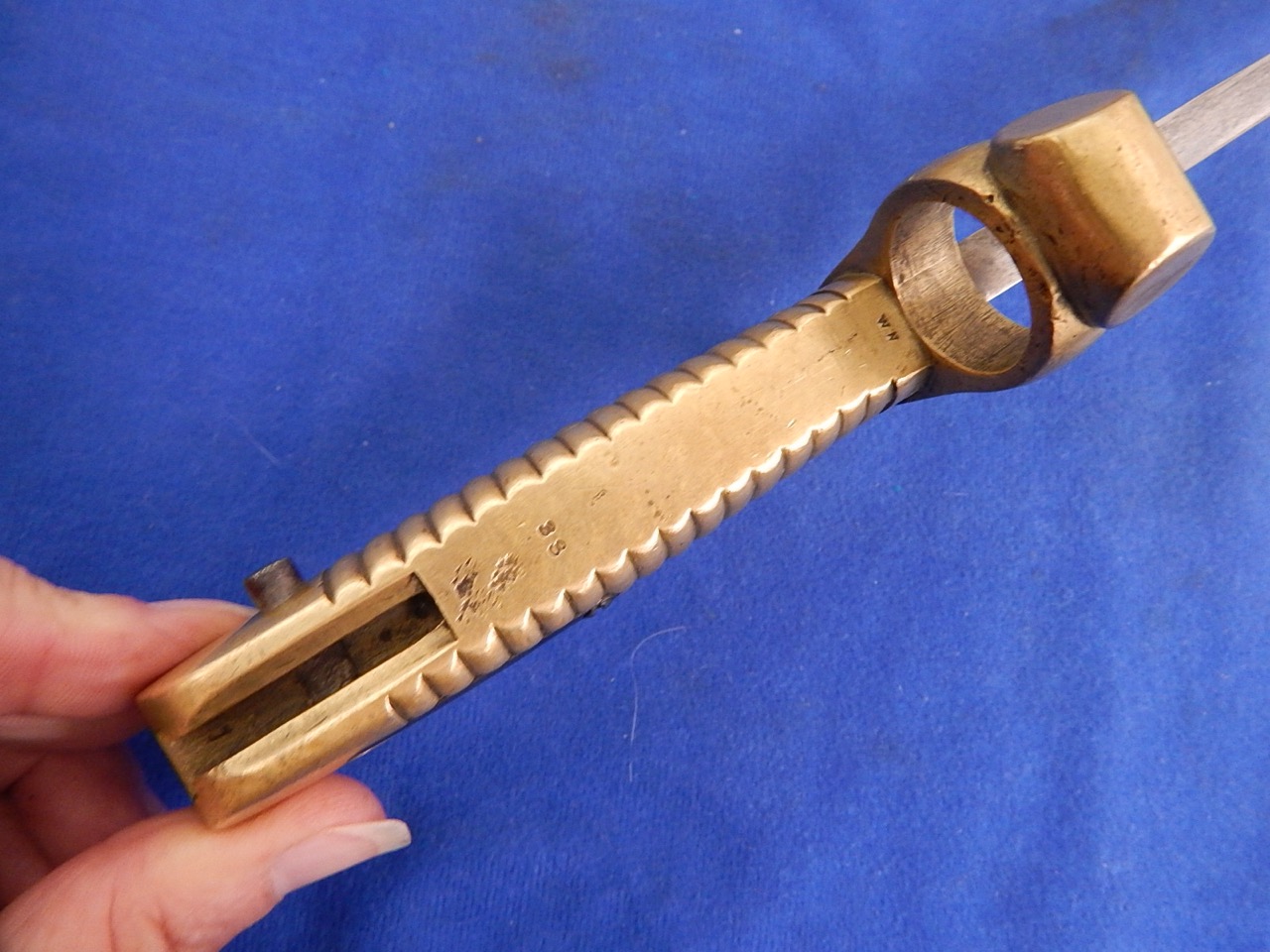 US M-1855 Saber Bayonet W/S Mint Condition - Image 3