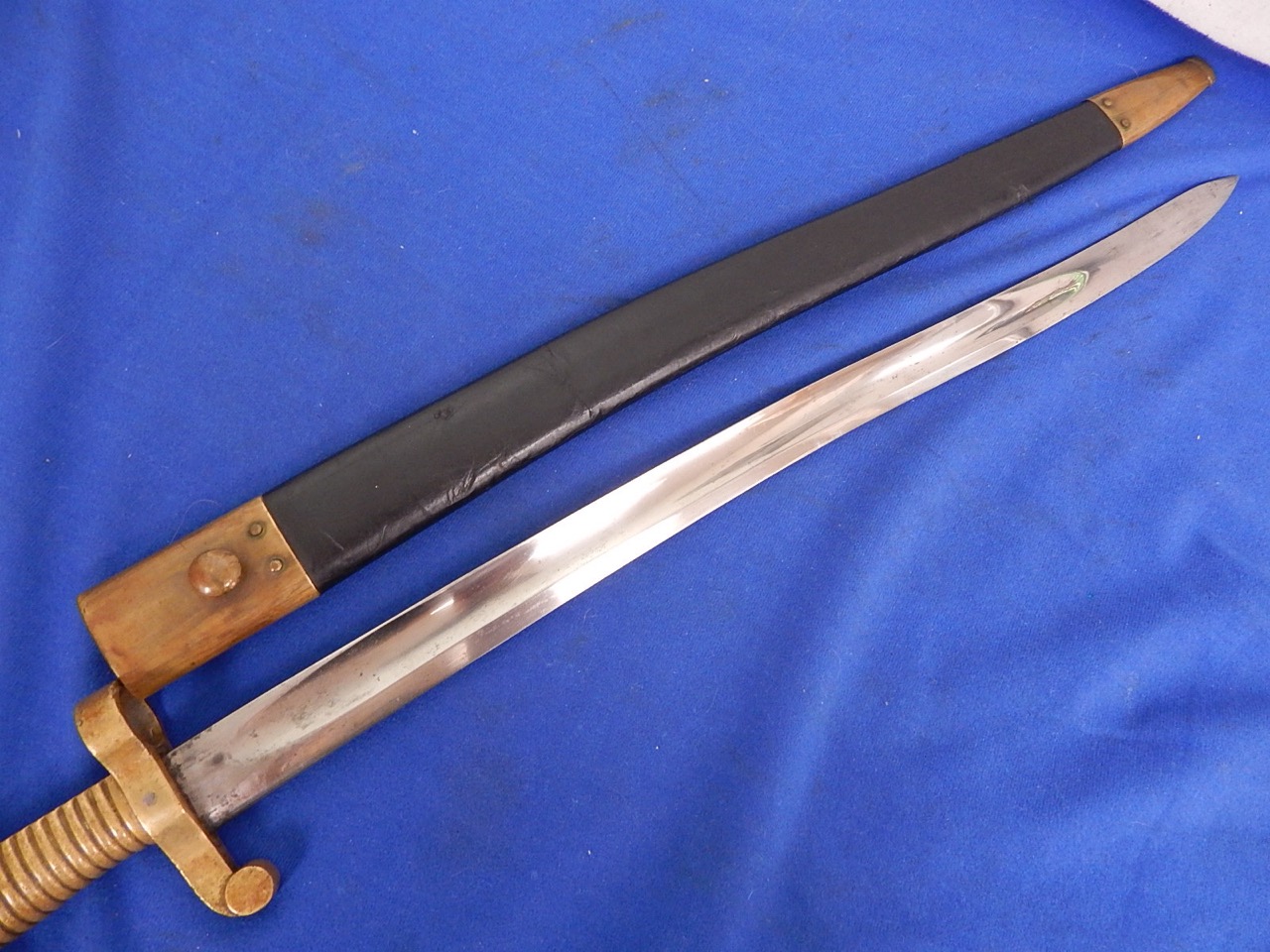 Plymouth Navy Rifle Saber Bayonet W/S - Image 2