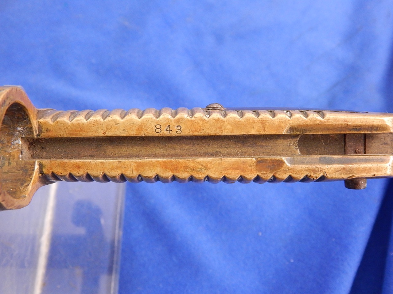 Plymouth Navy Rifle Saber Bayonet W/S - Image 8