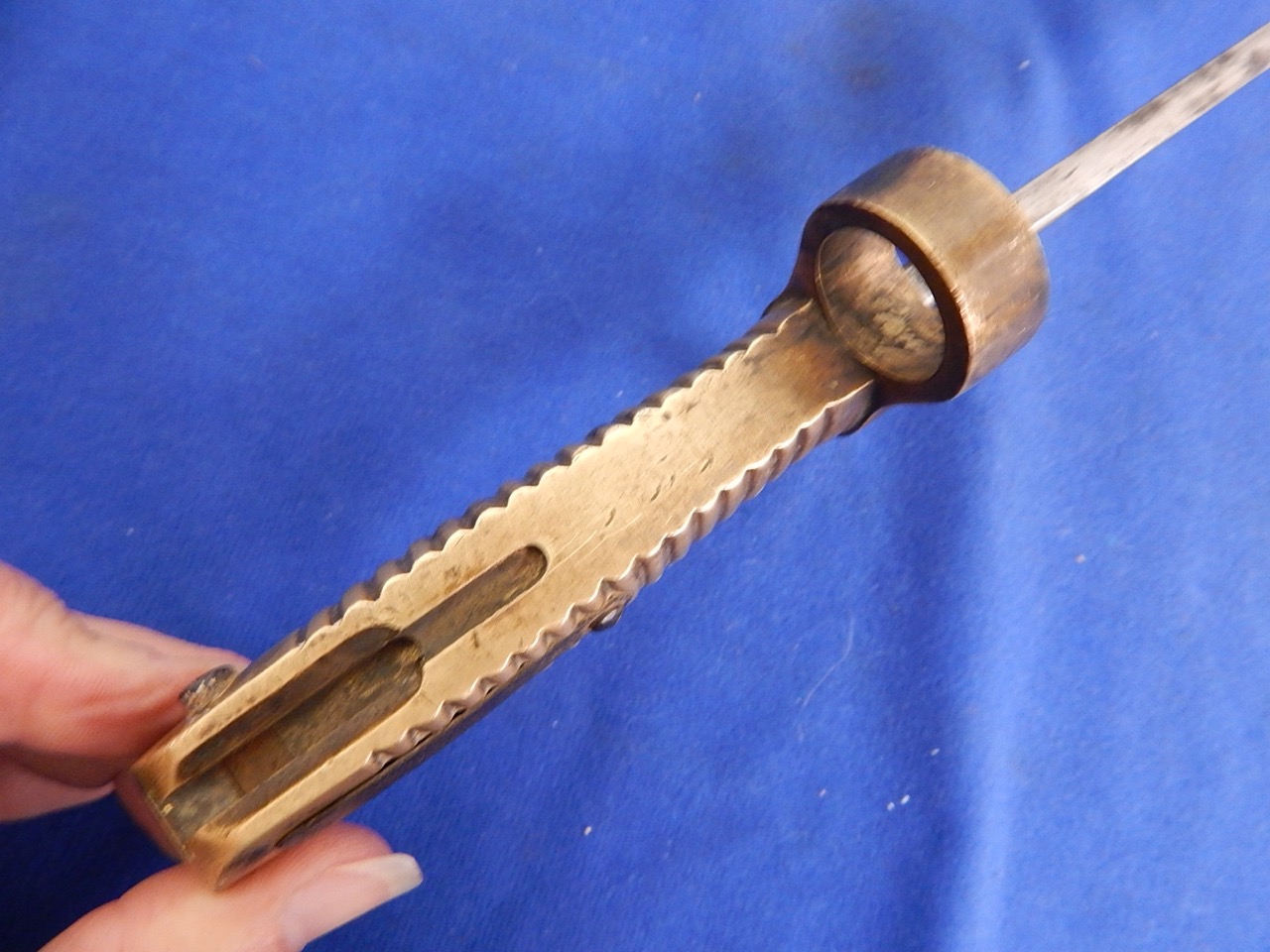 Spencer Navy Rifle Saber Bayonet - Image 3