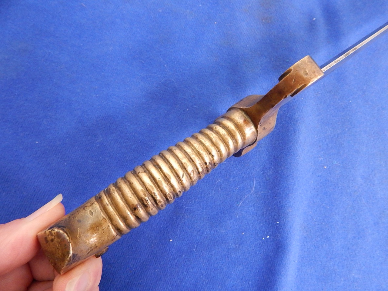 Spencer Navy Rifle Saber Bayonet - Image 4